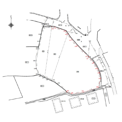 行橋市泉土地（測量図）