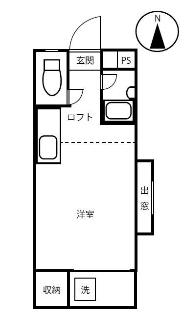 久留米間取り